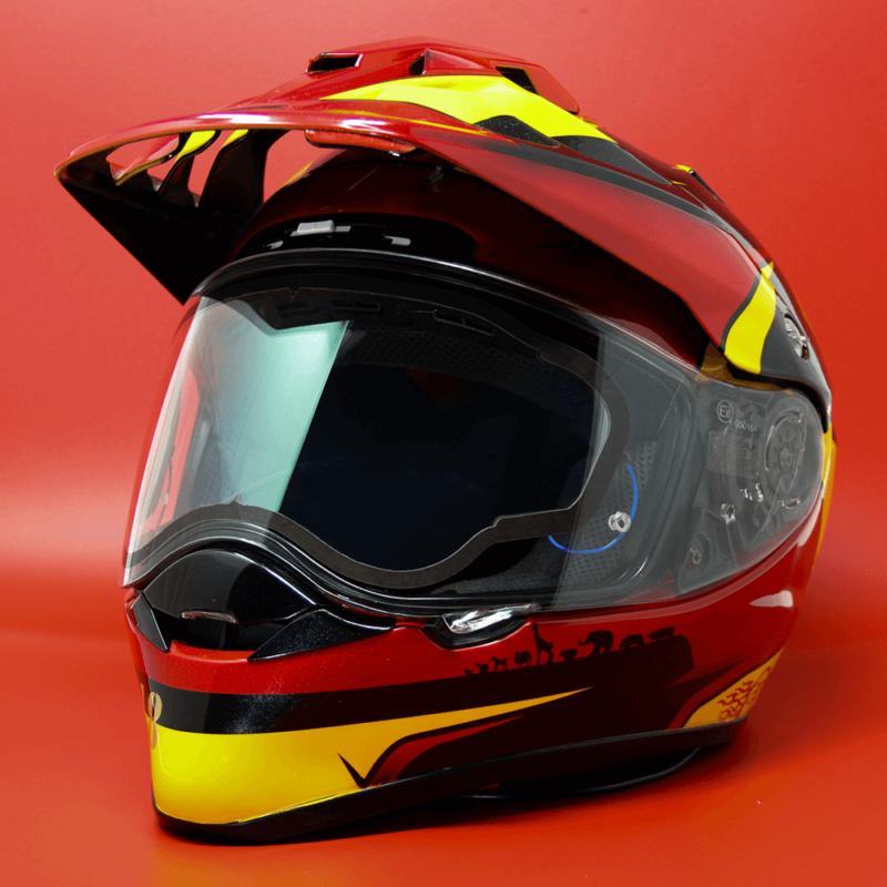 VISIN Specific-Fit Shoei Hornet Adv Heated Visor Insert Pack - Image 7