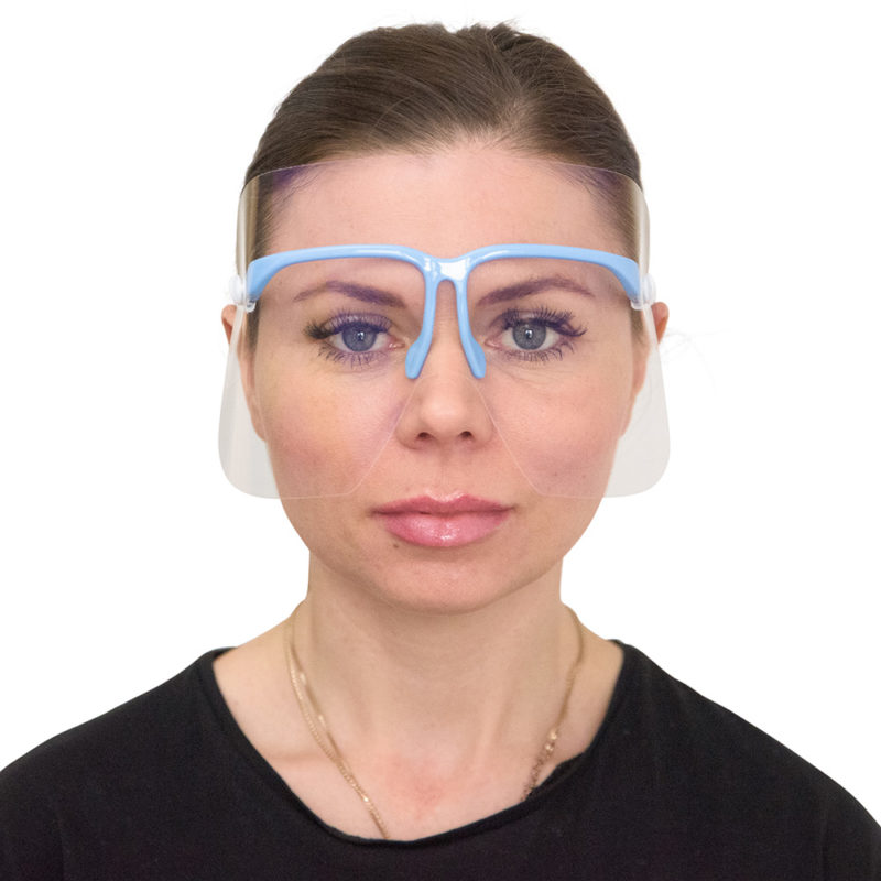 Visin PPE Anti Reflective Glasses Frames Eye Shield V4 - Image 6